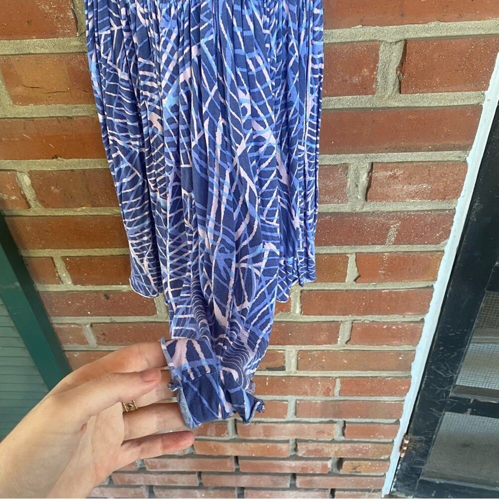 Kimchi Blue lavender flowy romper - Picture 4 of 8